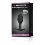 Pretty Love Heavy Balls Silicone Butt Plug 1 - Fenékdugók