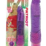 H2O Patriot Waterproof Vibrator Purple - Realisztikus vibrátorok