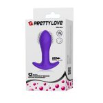 Pretty Love Anal Plug Massager Purple - Fenékdugók