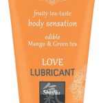 Love Lubricant edible - Mango & Green Tea 75ml - Vízbázisú síkosítók