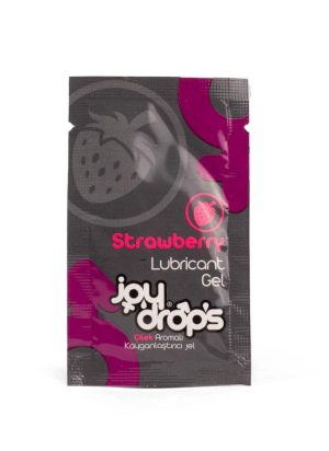 Strawberry Lubricant Gel - 5 ml sachet - Vízbázisú síkosítók