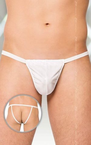 Thongs 4506 - white {} S-L - Férfi ruházat