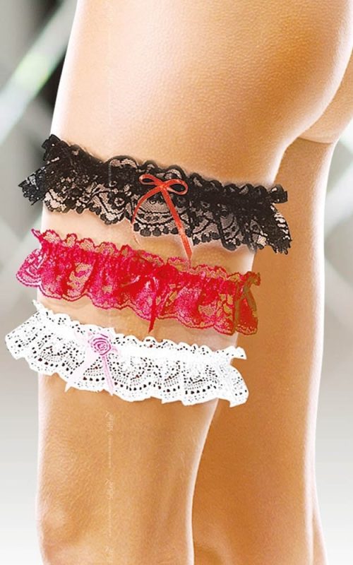 Garter 7401 {} black/ SL - Harisnyák - Harisnyatartók