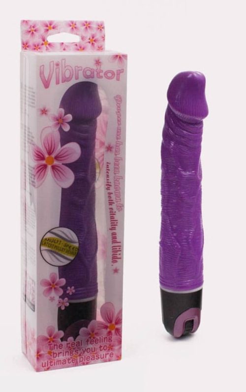 Multi Speed Vibrator Purple 2 - Realisztikus vibrátorok