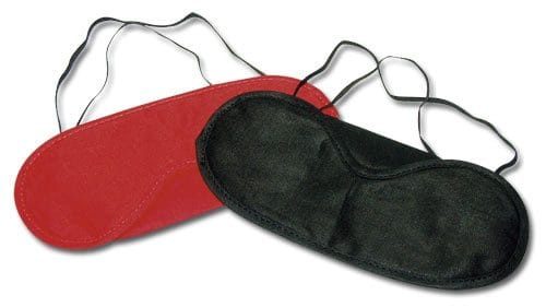 Eye-Mask-Set 2 pcs. Black Red - Maszkok - Szemkötők - Fejfedők