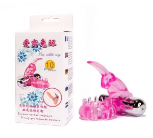 Cock Ring With Bullet Vibrator Pink 1 - Péniszgyűrűk - Mandzsetták