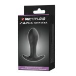 Pretty Love Anal Plug Massager Black - Fenékdugók