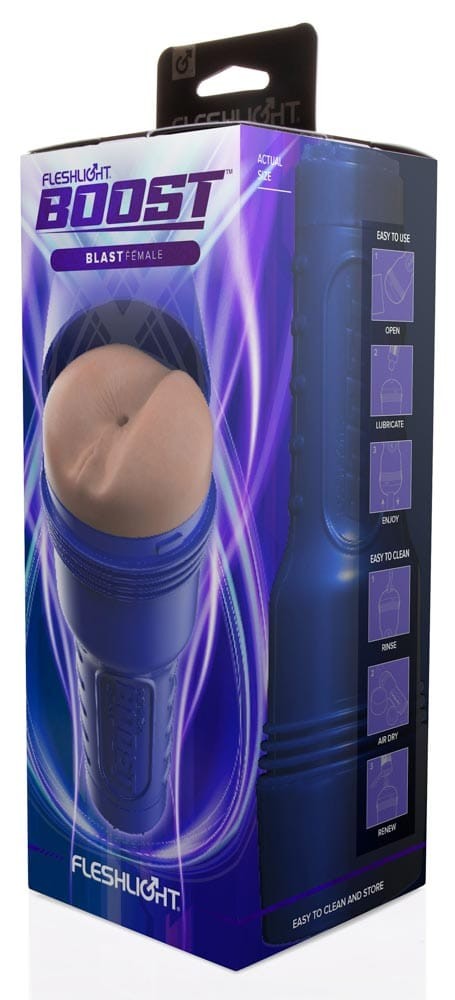 Fleshlight Boost Blast LM Flesh (RP) - Férfi maszturbátorok