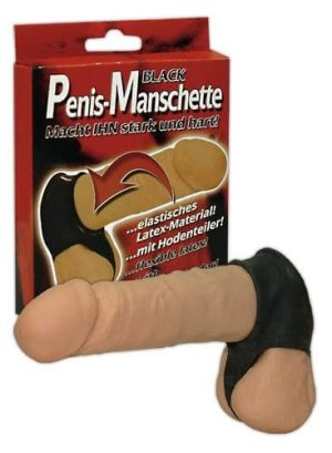 Penis Cuff Black - Péniszgyűrűk - Mandzsetták