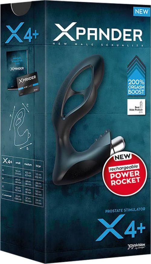 XPANDER X4  Rechargeable PowerRocket Large - Prosztata masszírozók