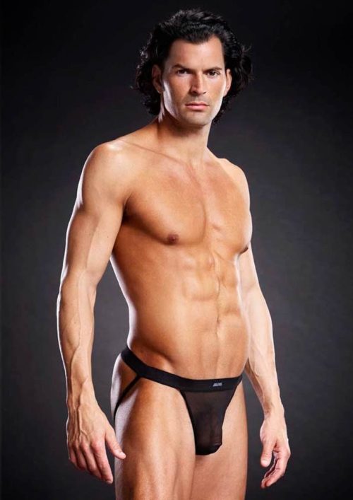 Pro-Mesh Jock Strap Black L/XL - Férfi ruházat