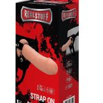 REALSTUFF STRAP ON REAL DILDO FLESH 2 - Felcsatolható eszközök