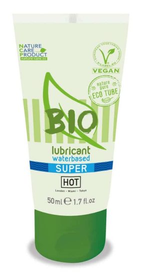 HOT BIO lubricant waterbased Superglide 50 ml - Vízbázisú síkosítók