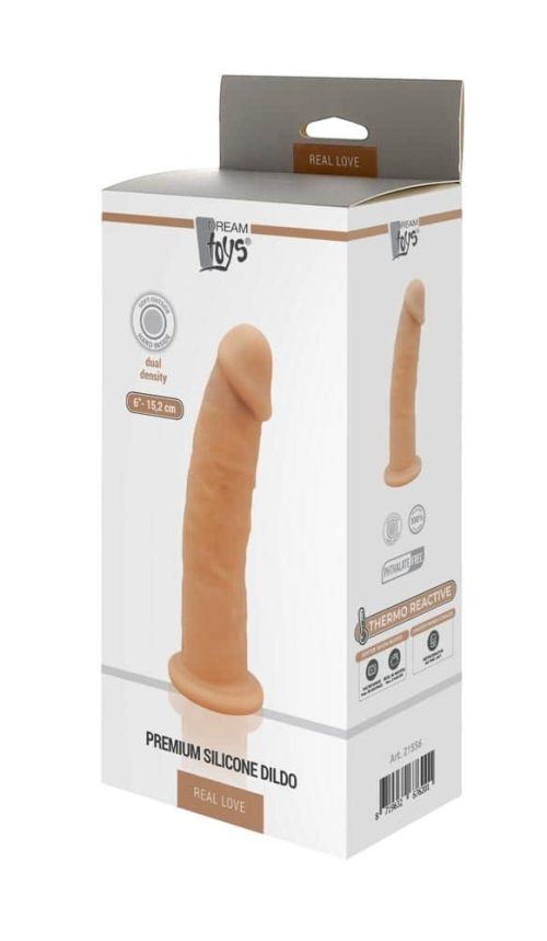 Dream Toys Real Love Dildo 6 inch Flesh - Dongok - Dildók