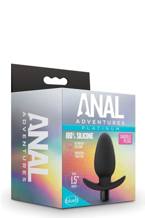 ANAL ADVENTURES SILICONE SADDLE PLUG - Fenékdugók