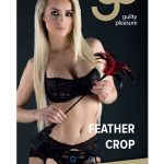 GP Feather Crop Black Red - Korbácsok - Pálcák - Paskolók