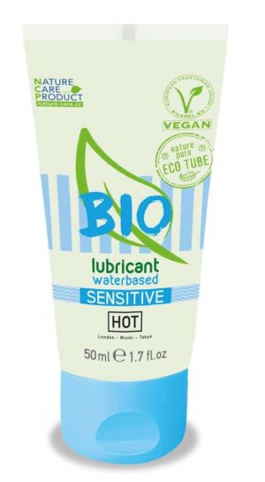 HOT BIO lubricant waterbased Sensitiv 50 ml - Vízbázisú síkosítók