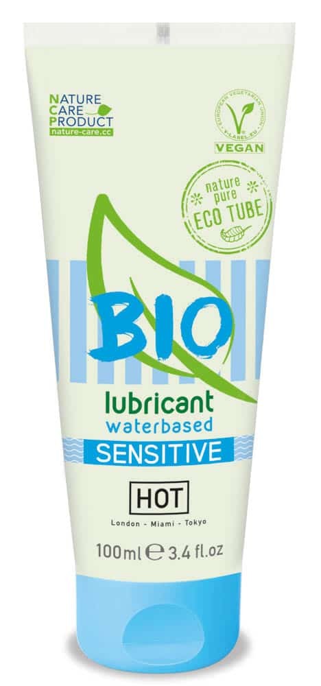 HOT BIO lubricant waterbased Sensitiv 100 ml - Vízbázisú síkosítók