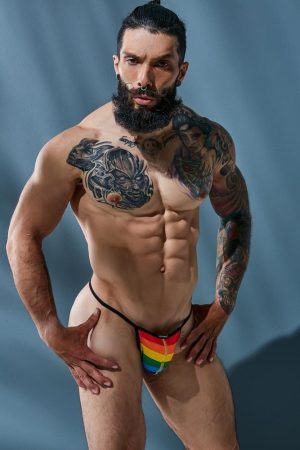 C4M Gstring-RainbowSkai-M - Férfi ruházat