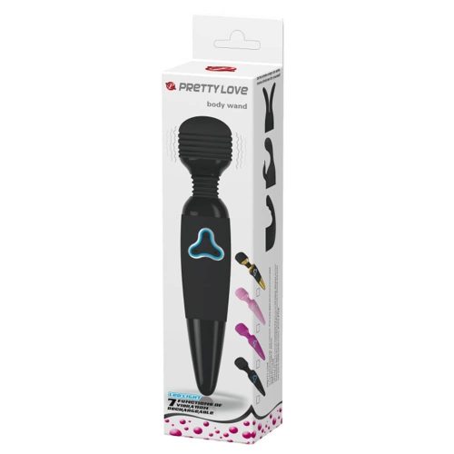 Pretty Love Body Wand Black - Masszírozók