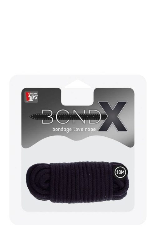 Bondx Love Rope 10 m Black - Bilincsek - Kötözők