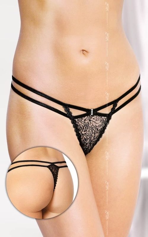 G-String 2450 - black {} M/L - Női fehérneműk