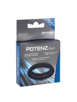 POTENZduo Black Size M - Péniszgyűrűk - Mandzsetták