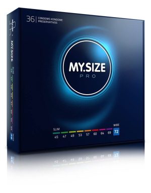 MY SIZE PRO Condoms 72 mm (36 pieces) - Óvszerek