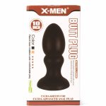 X-MEN 10" Huge Butt Plug Black 1 - Fenékdugók