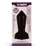 X-MEN 9.6" Huge Butt Plug Black 2 - Fenékdugók