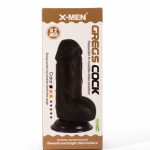 X-MEN Greg's 6.2" Cock Black - Dongok - Dildók