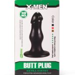 X-Men 8.66" Extra Girthy Butt Plug Black II - Fenékdugók