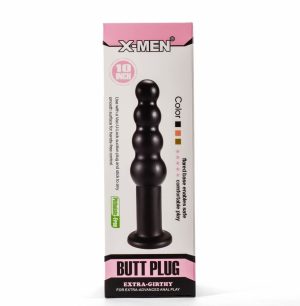 X-Men 10" Extra Girthy Butt Plug Black II - Fenékdugók