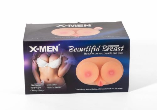 X-Men Super Real Beautiful Breast - Férfi maszturbátorok