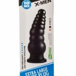 X-Men 10" Extra Large Butt Plug Black II - Fenékdugók