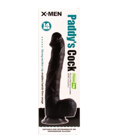 X-MEN Paddy’s 14 inch Cock Black - Dongok - Dildók