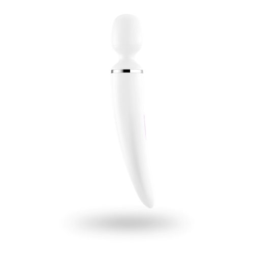 Satisfyer Wand-er Woman (white/chrome) - Image 3