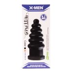 X-MEN 9.2 inch Butt Plug Black - Fenékdugók