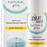 pjur® med NATURAL glide - 100 ml bottle - Vízbázisú síkosítók