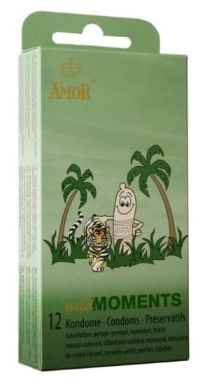 AMOR Wild Moments / 12 pcs content - Óvszerek