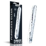 12''  Flawless Clear Double Dildo - Dongok - Dildók