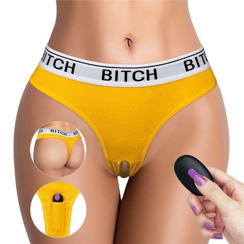 Lovetoy Bitch Vibrating Panties XS/S - Image 7