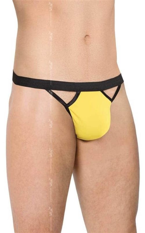 Mens Thong 4530 – yellow {} OneSize