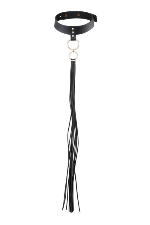 Maze Tassel Choker Black - Nyakörv és póráz