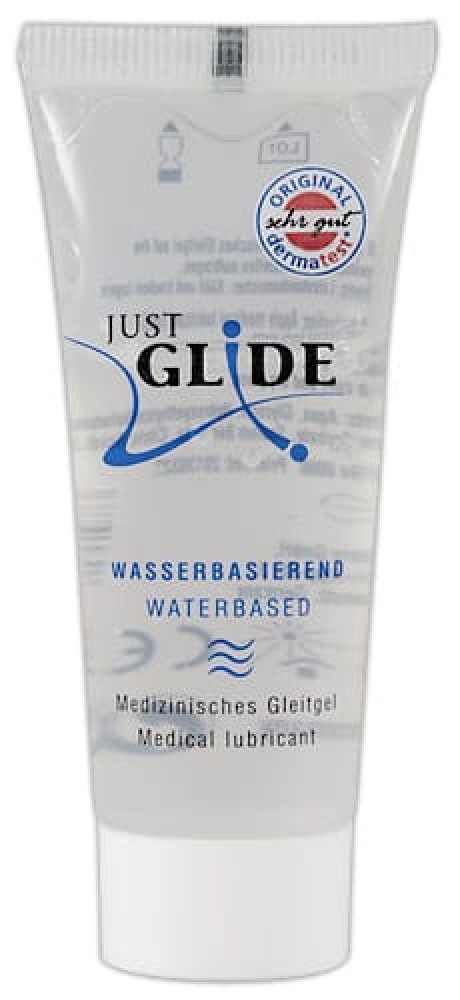 Just Glide 20 ml - Vízbázisú síkosítók