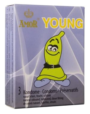 AMOR YOUNG / 3 pcs content - Óvszerek