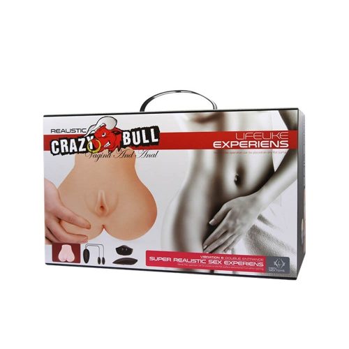 Crazy Bull Realistic Vagina and Anal Lifelike Experiens - Férfi maszturbátorok