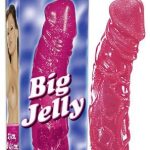 Vibrator Big Jelly Pink - Realisztikus vibrátorok