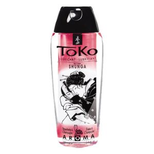 Toko Aroma Lubricant Champagne Stawber 165ml - Vízbázisú síkosítók