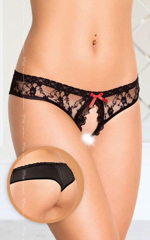 Panties 2418 - black {} S/M - Női fehérneműk